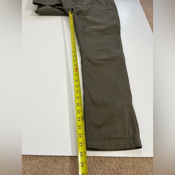 NNO7 No Nationality Marco Classic Chino Pants Greenish Brown Size 32 x 30 - Picture 11 of 13